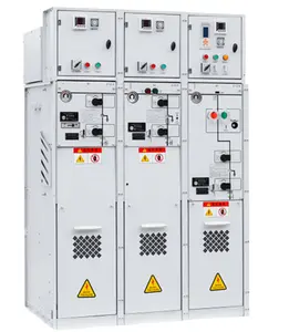 SM6 sekering saklar F unit panel sf6 cincin unit utama udara terisolasi cincin switchgear untuk substation sf6 panel Switch 24kv rmu switchgea