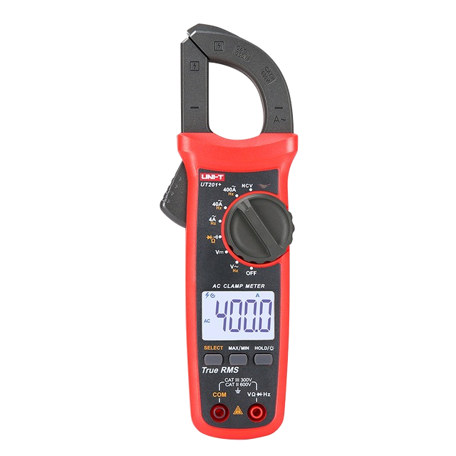 Ac Dc Clamp Tester Multimeter UT201+ 400-600A AC/DC digital clamp meter with Correction Multimeter Digital clamp Meter