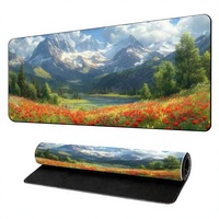 Tapis de bureau de jeu XXL personnalisé OEM, grand tapis de souris carré épais en caoutchouc naturel imperméable pour le jeu et le bureau - Alibaba