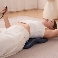 Masseur électrique lombaire Alphay avec étirement dynamique, massage par impulsions électriques ciblées et compresse chaude douce