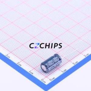 Condensateur électrolytique en aluminium à montage traversant ECR1VBK101MLL063011, montage traversant, D6.3xL11.5mm 100uF 20% 35V 2.5mm - Product Image 2