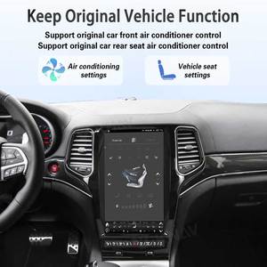 Qualcomm Android 13.6 Inch Touch Screen CarPlay GPS Navigation Car Radio Fit for Jeep Grand Cherokee 2014-2022 Multimedia <b>Player</b> - Product Image 4