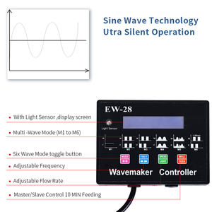 Pompe à flux croisé réglable pour aquarium, super silencieuse, 8000 LPH, conception de cylindre en plastique - Product Image 5