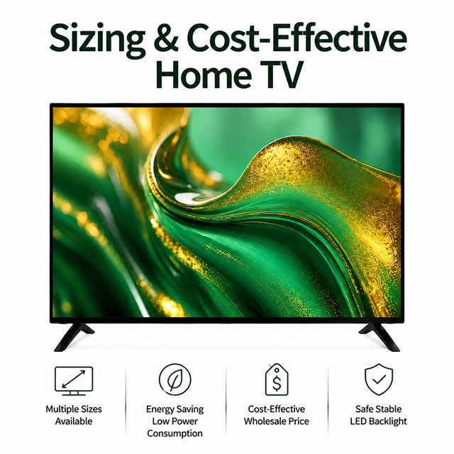 Portable Mini Smart TV 32 40 43 Inch Rechargeable LED TV With WiFi Android System for Home Travel