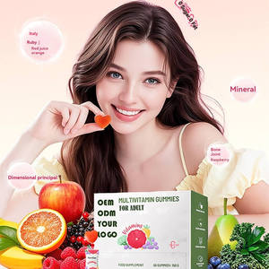 OEM/ODM talal organico multivitaminico caramelle morbide per adulti uomini donne miglioramento dell'immunità crescita dei capelli vitamina C zinco Omega <span class=keywords><strong>3</strong></span> - Product Image 2