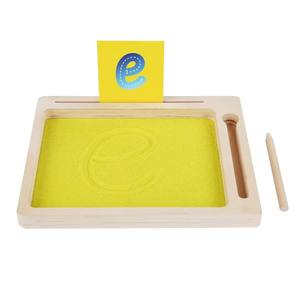 Juego de Juguetes de Madera para Dibujar, Mesa de Arena para Practicar Escritura y Pintura, Juguetes Educativos Montessori para Niños - Product Image 2