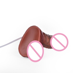 FAAK Dildo Realista Enorme con Función de Eyaculación para Masaje Vaginal y Anal, Estimulador, Juguetes Sexuales para Mujeres y Hombres - Product Image 4
