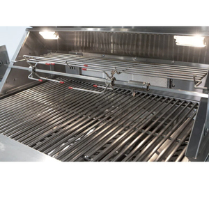 stainless steel rotisserie grill oil <b>tray</b> barbecue easy ignition <b>bbq</b> grill built in thermometer gas grill - Product Image 5