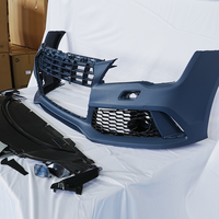 Pare-chocs avant style RS7 avec calandre en maille pour Audi A7 S7 C7 C7.5 2009-2018, kit carrosserie de conversion facelift, pièces de rechange