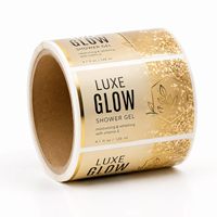 Lentilles de contact personnalisées Étiquettes pour bouteilles de vernis à ongles Autocollants Logos personnalisés Étiquettes d'emballage auto-adhésives imperméables en vinyle pour Nail Art