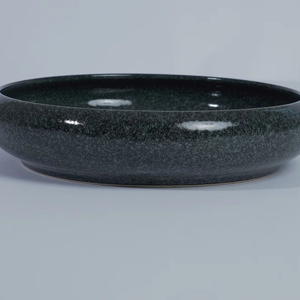 Tazón Redondo Grande de Cerámica Estilo Japonés, para Restaurante y Cocina, Tazón para Ensalada, Tazón de Porcelana Coreana para Servir Cereales - Product Image 1