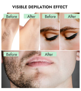 En stock – Nouveau design – Bandes de cire froide double face pour l'épilation des sourcils et des poils du visage – Bandes de cire dépilatoire rapide pour peaux sensibles - Product Image 5