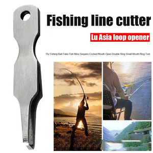 Ouvre-leurre en acier inoxydable, outil de pêche de 60mm pour la pêche à la mouche, poisson d'eau douce - Product Image 4