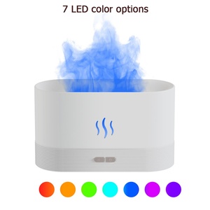 Custom Logo <b>Room</b> Direct Sale Fire Flame Humidifier Aromas <b>Diffuser</b> Air Essential Oil Ultrasonic Humidifier - Product Image 6