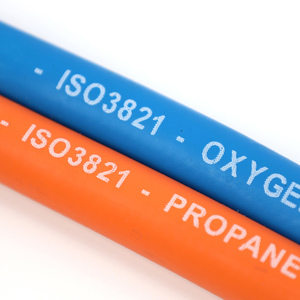 <span class=keywords><strong>สาย</strong></span>ยางเชื่อมคู่แบบสองสีสำหรับออกซิเจนอะเซทิลีน 300PSI อุปกรณ์แก๊สสำหรับตัดและเชื่อม - Product Image 4