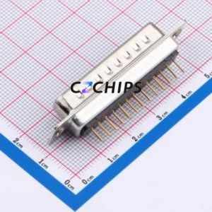 D-SUB-DP-25PHG-AB D-Sub/VGA Connector Through hole Component (THT) Connector Male 25P Through Hole 2 - Product Image 2