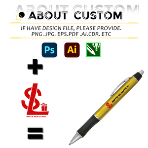 Bolígrafo Promocional <span class=keywords><strong>Boka</strong></span> con Logotipo Personalizado, Bolígrafo de Plástico Personalizado con Empuñadura de Goma para Regalos Empresariales - Product Image 2