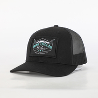 Gorras de camionero con parche tejido Sombrero deportivo de malla de 6 paneles para exteriores con bordado 3D Gorra deportiva informal de ante de algodón en blanco