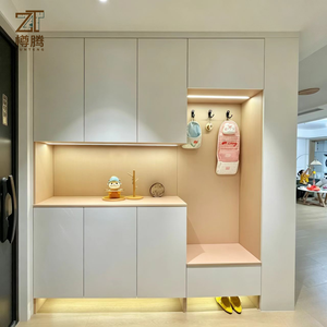 Trending Modern Eco-Friendly Durable Customizable Home Furniture Shoe Cabinet <strong>Storage</strong> LED Light Sitting <strong>Bench</strong> <strong>for</strong> Apartment - Product Image 1