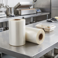 Film d'étanchéité alimentaire HSQY de qualité alimentaire, facile à peler, en rouleau, pour barquettes en PET, PP, CPET, emballage alimentaire thermoscellable