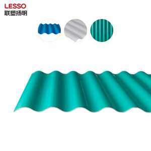 Tuiles de toit ondulées en PVC renforcé, isolation acoustique, résistantes aux intempéries, tôles ondulées pour entrepôts commerciaux - Product Image 3