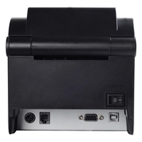 Haute qualité 203dpi haute vitesse 3 pouces imprimante d'autocollants de codes à barres Interface USB + RS232 modèle de XP-350B pour l'impression à grande vitesse