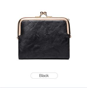 Folding Clip Retro Women Ladies Girls Multifunction Colorful Leather Cards Holder <b>Document</b> Organizer Case <b>Bag</b> Wallet - Product Image 6