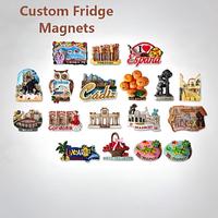 Aimant de réfrigérateur personnalisé Allemagne Munich Souvenir touristique Créatif Autocollant magnétique 3D Décoration de maison Universel pour les vacances