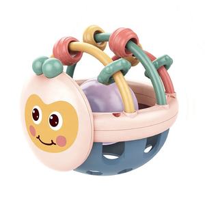 שאינו רעיל סיליקון רעשן חושי teether תינוק חושי בקיעת שיניים צעצוע רעשן משקולת מוסיקה סיליקון צעצוע