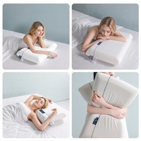Oreiller en mousse à mémoire de forme à rebond lent haute densité Tavelya, ergonomique, respirant, soutien cervical, sommeil profond, oreiller de lit en mousse à mémoire de forme