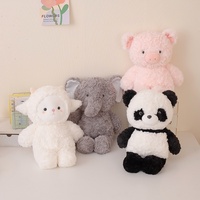 Jouets Songshan en gros : Peluches super douces et adorables (éléphant, cochon, panda, mouton) pour filles – Idéales comme oreiller ou cadeau