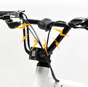 Clacson Elettrico USB Ricaricabile per Bicicletta e Moto, 4 Modalità, Allarme Antifurto per Ciclismo su Strada e Montagna, Accessori per Bici - Product Image 4