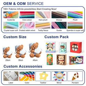 Juguetes <span class=keywords><strong>de</strong></span> peluche personalizados OEM para cuna <span class=keywords><strong>de</strong></span> bebé, decoraciones multifuncionales para cuna, muñecos relajantes para la estimulación sensorial del recién nacido - Product Image 4