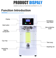 Machine de scellage automatique électrique haute vitesse pour cartons de boissons, bouteilles et emballages en papier – Scelleuse à sertir économe en énergie