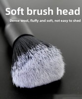 Vente flash : Ensemble de 3 brosses de détaillage automobile, brosse douce pour l'intérieur de la voiture, outil de nettoyage automobile professionnel, brosse multifonction pour les détails