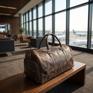 Sac à main vintage de grande capacité de haute qualité en cuir véritable avec fermeture éclair, léger, durable, qualité supérieure, prix compétitif B - Product Image 2