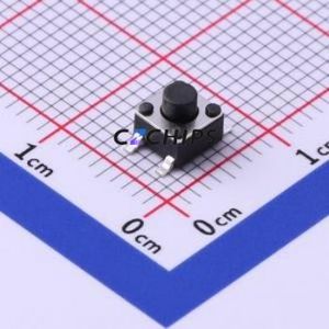 TS4543TP Tactile Switch SMD-4P,4.5x4.5mm Switch Single Pole Single Throw Round Button 2.5N Vertical Mount - Product Image 1