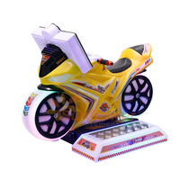 Machine de jeu de course de moto simulateur vidéo pour enfants