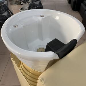 <b>White</b> Shampoo <b>Bed</b> With Shampoo Bath Constant Temperature Water Components Custom Color Shampoo Chair - Product Image 4