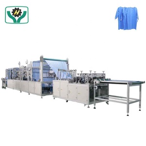 Phẫu thuật áo choàng làm cho máy hoàn toàn tự động dây chuyền sản xuất không dệt ppfabric Sterling y tế dùng một lần Hy Polypropylene t/T - Product Image 3