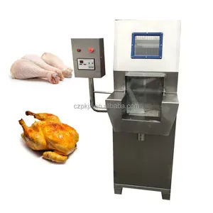 Inyector de salmuera de pollo de alta eficiencia adobo/máquina inyectora de especias de CARNE/inyector de condimento de pavo