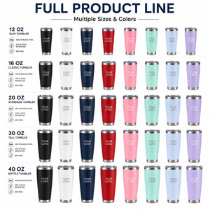 แก้วน้ำเก็บความร้อนสุญญากาศแบบสลิม 30 ออนซ์ สแตนเลสสตีล พร้อมหลอดดูด สำหรับเครื่องดื่มร้อนและเย็น พิมพ์โลโก้ได้ตามต้องการ - Product Image 6