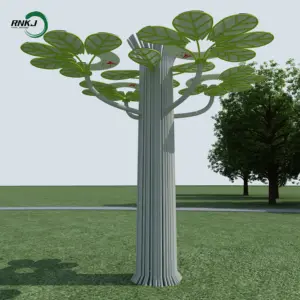 New Energy Outdoor Landscape Solar Panel Tree Light for Sale