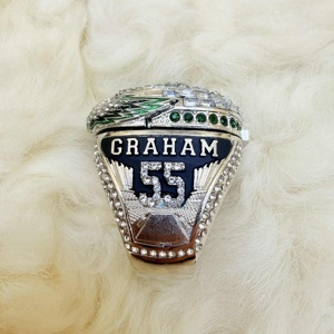 Bague des champions de football de Philadelphie 2025 avec ailes déployables - Product Image 5
