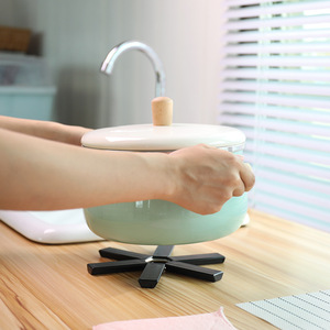 Almohadillas calientes plegables para sartén, Juego de <span class=keywords><strong>3</strong></span> remaches resistentes al calor para ollas y sartenes - Product Image 2