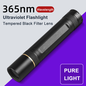 Lampe <span class=keywords><strong>de</strong></span> poche à lumière noire UV, Portable, 365NM, lampe <span class=keywords><strong>de</strong></span> poche à ultraviolets pour animaux <span class=keywords><strong>de</strong></span> compagnie, détection d'urine, minéraux, Scorpion, Bug <span class=keywords><strong>de</strong></span> <span class=keywords><strong>lit</strong></span> - Product Image 2