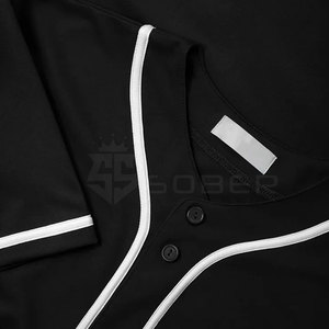 High Quality 100% Polyester Quick Dry Breathable Baseball Jersey Comfortable Sportswear with Customizable Options on Sale - Product Image 4