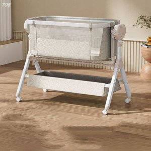 Berceau Électrique Portable pour Bébé, <span class=keywords><strong>Lit</strong></span> Cododo, Chaise Berçante, <span class=keywords><strong>Lit</strong></span> <span class=keywords><strong>de</strong></span> <span class=keywords><strong>Voyage</strong></span>, Nacelle, Berceau Électrique - Product Image 3