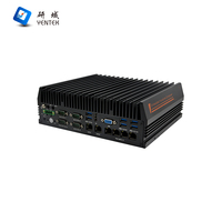PC Embebido LGA1151 de 6ª, 8ª y 9ª Generación con 6 LAN, 4 POE, 4 RS232/485 COM, CAN, DC 9~36V, Amplio Rango de Voltaje y Temperatura, I9 9900K, Compatible con Linux y Win10