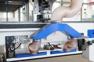 Router CNC para carpintería 1325 1328ATC de 3 ejes para anidamiento, corte y ranurado de puertas de madera, máquina para fabricación de gabinetes, industria del mueble, motor - Product Image 6